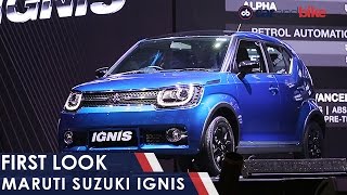 Maruti Suzuki Ignis First Look  NDTV CarAndBike [upl. by Gnil]