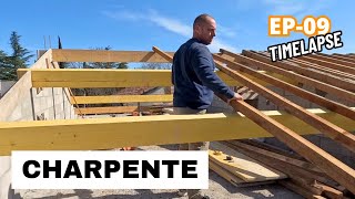 Rénovation de la CHARPENTE  Rénovation EP09 TIMELAPSE amp CONSEILS [upl. by Iatnahs]