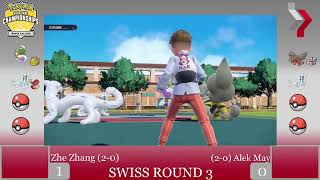 Zhe Zhang v Alek May  Balance Patch VGC PC  December 2023  Swiss Round 3 [upl. by Aidua537]