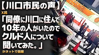 【川口市民の声】X民「同僚に川口に住んで10年の人がいたのでクルド人について聞いてみた。」がネットで話題 [upl. by Sordnaxela]