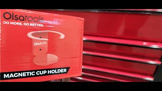 Magnetic cup holder  Olsa tools [upl. by Aggappera]