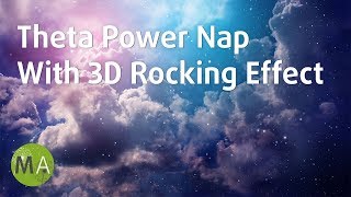 Theta Power Nap Music Power Napping Quickly Relax and Fall Asleep 3D Sleep Music [upl. by Ballard]