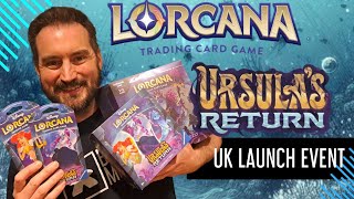 Disney Lorcana Ursulas Return  Exclusive UK Launch Event [upl. by Arimahs]