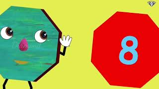 Shapes Song  49  Shapes Show Effects  BlackDiamond Nursery Rhymes amp Kids Song [upl. by Moffitt]