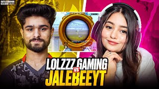 LoLzZzGaming VS jalebeeyt  2 TIMES CLASSIC FIGHT 😱  LoLzZz GAMING vs GIRL GAMER 🔥 [upl. by Stalk894]