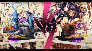 quotJoJos AllStar Battle R Caesar vs Kars  Epic Ripple vs Pillar Men Showdownquot [upl. by Herwig]