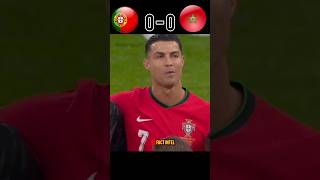 Morocco🇲🇦 Womens 🆚 Portugal🇵🇹 Mens World cup🏆 football urcristiano shorts video ‎FactIntel [upl. by Towill]