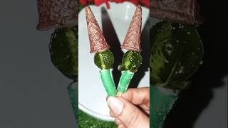 Green jelly n Chupachups n chocolate cone lolipop asmr shortsfeed youtubeshorts swadyahanhai [upl. by Irrab185]