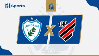 Campeonato Paranaense 2024 Londrina x Athletico  8ª Rodada  AO VIVO  COM IMAGENS [upl. by Mairim]