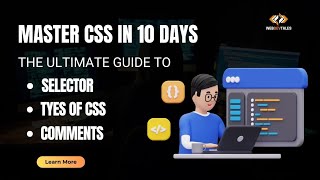 Master CSS in 10 days The ultimate guide to selector type of CSS Comments [upl. by Madeleine]