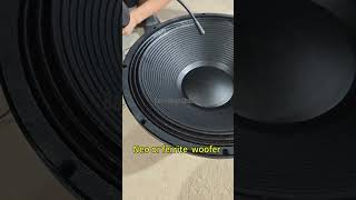 Subwoofer speaker assembly speaker subwoofer soundsystem viralshorts thailand [upl. by Penhall43]