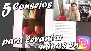 5 CONSEJOS PARA LEVANTAR MINAS EN INSTAGRAM [upl. by Nnairet688]