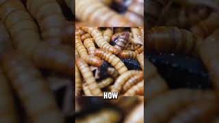 1000 Mealworms VS Dead Scorpion shorts [upl. by Blaise]