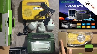 GDPlus  GDlite  GD8027S Plus Solar Lighting System Kit  700 PHP  ShopeePh [upl. by Adnilema]