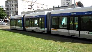 Tram de Caen France 1 [upl. by Eisserc]