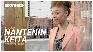 Interview  Nantenin Keita membre du Team Athlètes Decathlon 🎤 I Decathlon [upl. by Nyrhtakyram]