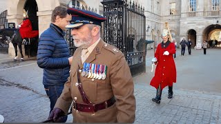 Watch the Kings Guards on Duty at Horse Guards – Royal Ceremony in Action [upl. by Dachia]