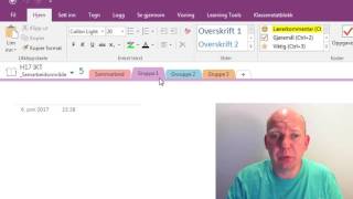 Samarbeidsområde i OneNoteklassenotatblokk [upl. by Cirilo672]
