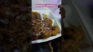 Sunday treat😋 masala pavbaji shorts ytshorts sundaypavbhaji streetfood [upl. by Windsor341]