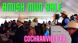 Amish Mud Sales at the Cochranville Fire company in Chester County PA [upl. by Eniger686]