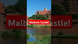 The Majestic Malbork Castle in Poland  like history subscribe youtubeshorts youtube fyp [upl. by Tomkiel]