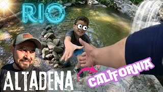 Continuamos en el rio de altadena california asi la pasamos [upl. by Rodman]