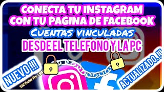 como CONECTAR INSTAGRAM con mi PAGINAD DE FACEBOOK fanpage 20242025 billbulletpro fanpage [upl. by Akirej663]