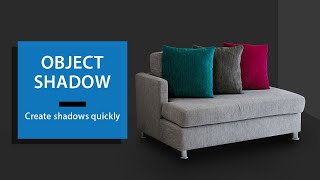 Photoshop ExtensionaddonsThis extension can quickly create realistic shadows [upl. by Nilrem638]