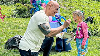 Dwayne Johnson Shares Daughter Tianas Adorable Snaps On Her 4th Birthday [upl. by Latsyrk]