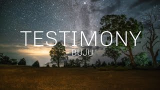 TESTIMONY BUJU LYRICS VIDEO [upl. by Wrigley]