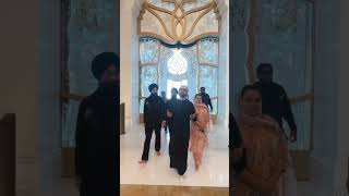 Diljit Dosanjh at Shaikh Zayed Mosque DiljitDosanjh ShaikhZayedMosque AbuDhabi Peace [upl. by Nadean871]