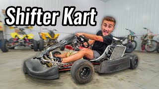 Shifter Kart Race INSIDE Our Shop [upl. by Lifton]