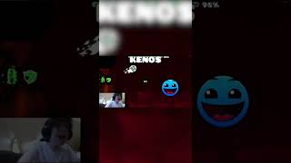 npesta ZODIAC vs KENOS reaction 😁 shorts geometrydash [upl. by Mansfield]