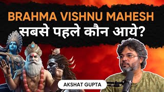 Akshat Gupta Podcast Mahabharat Ramayan ShivJi Aghori Kailash Parvat Karna Ashwatthama Kalki [upl. by Ahsemit]