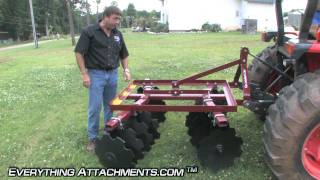 How to Use a Disc Harrow  The Gardening Series [upl. by Aloibaf926]