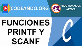 Curso de C  Funcion printf y scanf [upl. by Bevon]