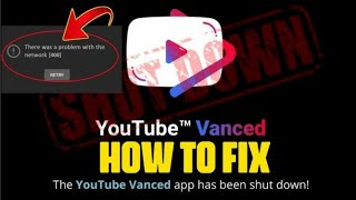 How to fix error 400 on YouTube vanced YouTube vanced not working error 400 [upl. by Warford]