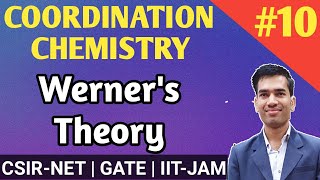 Werners Theory  Werner Theory For CSIR NET  Coordination Chemistry for CSIR NET [upl. by Leor149]