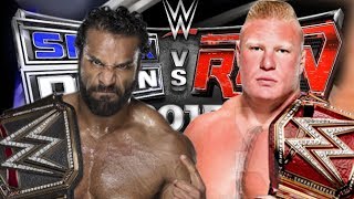 WWE Jinder Mahal vs Brock Lesnar CHAMPION VS CHAMPION  2K17 [upl. by Ennaeilsel]