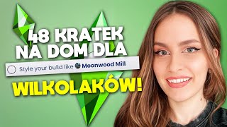 KOCHAM TEN DOM DLA WILKOŁAKÓW  CHALLENGE  THE SIMS 4 BUDOWA KOMPAKTOWYCH DOMÓW [upl. by Attegroeg465]