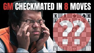 THE QUICKEST CHECKMATE EVER AT THE FIDE WORLD RAPID CHESS CHAMPIONSHIP [upl. by Shult]