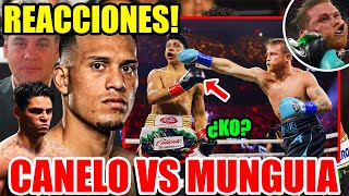 EL MUNDO DEL BOXEO REACCIONA A CANELO VS MUNGUIA Benavidez Ryan García Faitelson [upl. by Nylodnewg]