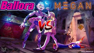 Ballora VS M3gan Rap Battle  Cartoon Beatbox Collabs [upl. by Ahsatal]