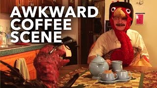 ThanksKilling  Turkie and Sheriff Coffee Scene [upl. by Nallaf]