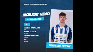 Frederik Friche  CF RW  Mejdal Halgaard [upl. by Akinajnat]