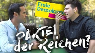 FDP  Partei der Reichen Spitzenkandidat Martin Hagen im Interview [upl. by Oatis]