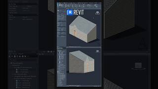 Mass Roof in Revit  revit revitarchitecture [upl. by Eniluqcaj]