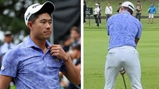 Collin Morikawa sparks discussion after butt plug seen in trousers at Zozo Championship [upl. by Attelliw]