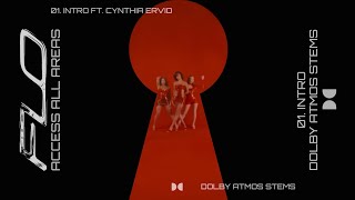 INTRO ft cynthia ervio dolby atmos stems [upl. by Andriette89]