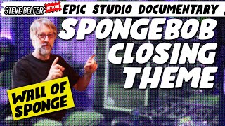 SpongeBob Closing Theme EPIC Studio Session  Wall of Sponge [upl. by Neuberger50]